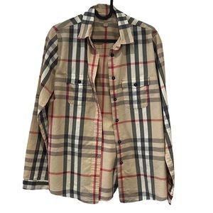 BURBERRY BLIT BUTTON DOWN SHIRT SIZE S